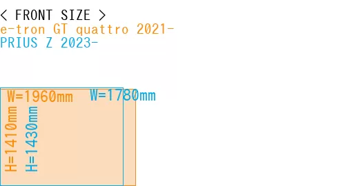#e-tron GT quattro 2021- + PRIUS Z 2023-